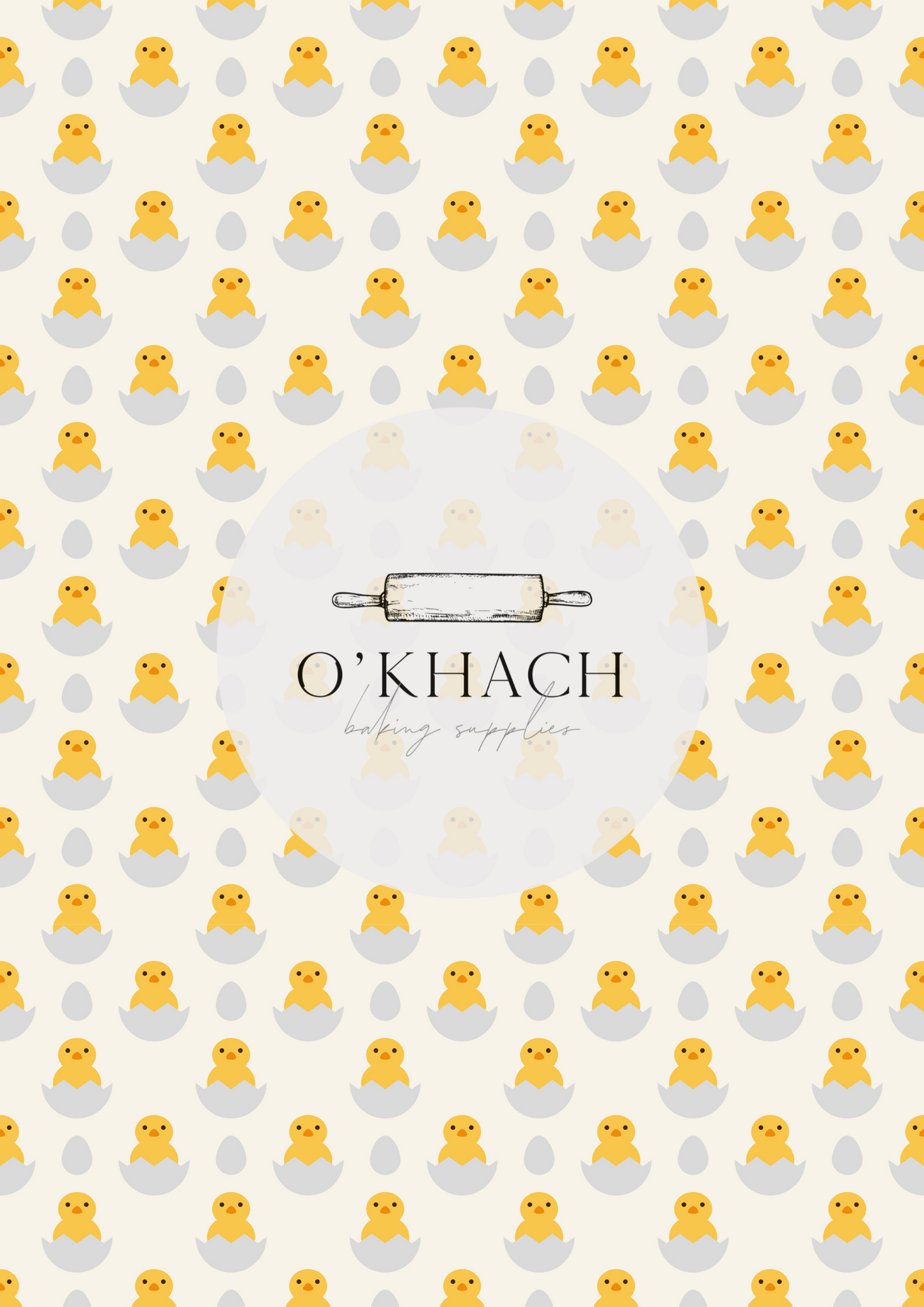 Easter Pattern No.68 - Edible Image - Premium Edible Image from O'Khach Baking Supplies - Just $16.99! Shop now at O'Khach Baking Supplies