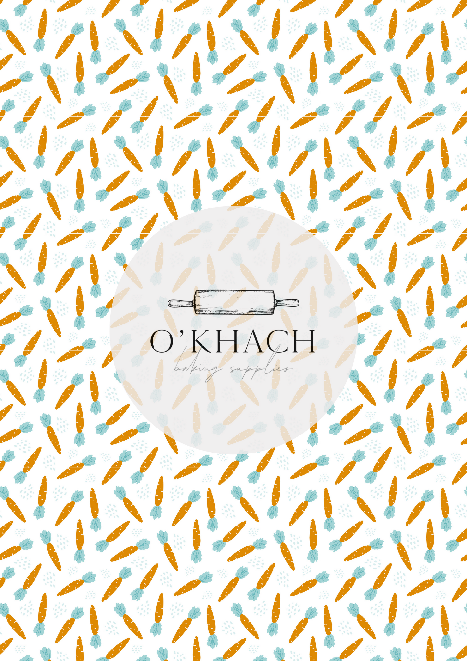 Easter Pattern No.7 - Edible Image - Premium Edible Image from O'Khach Baking Supplies - Just $16.99! Shop now at O'Khach Baking Supplies