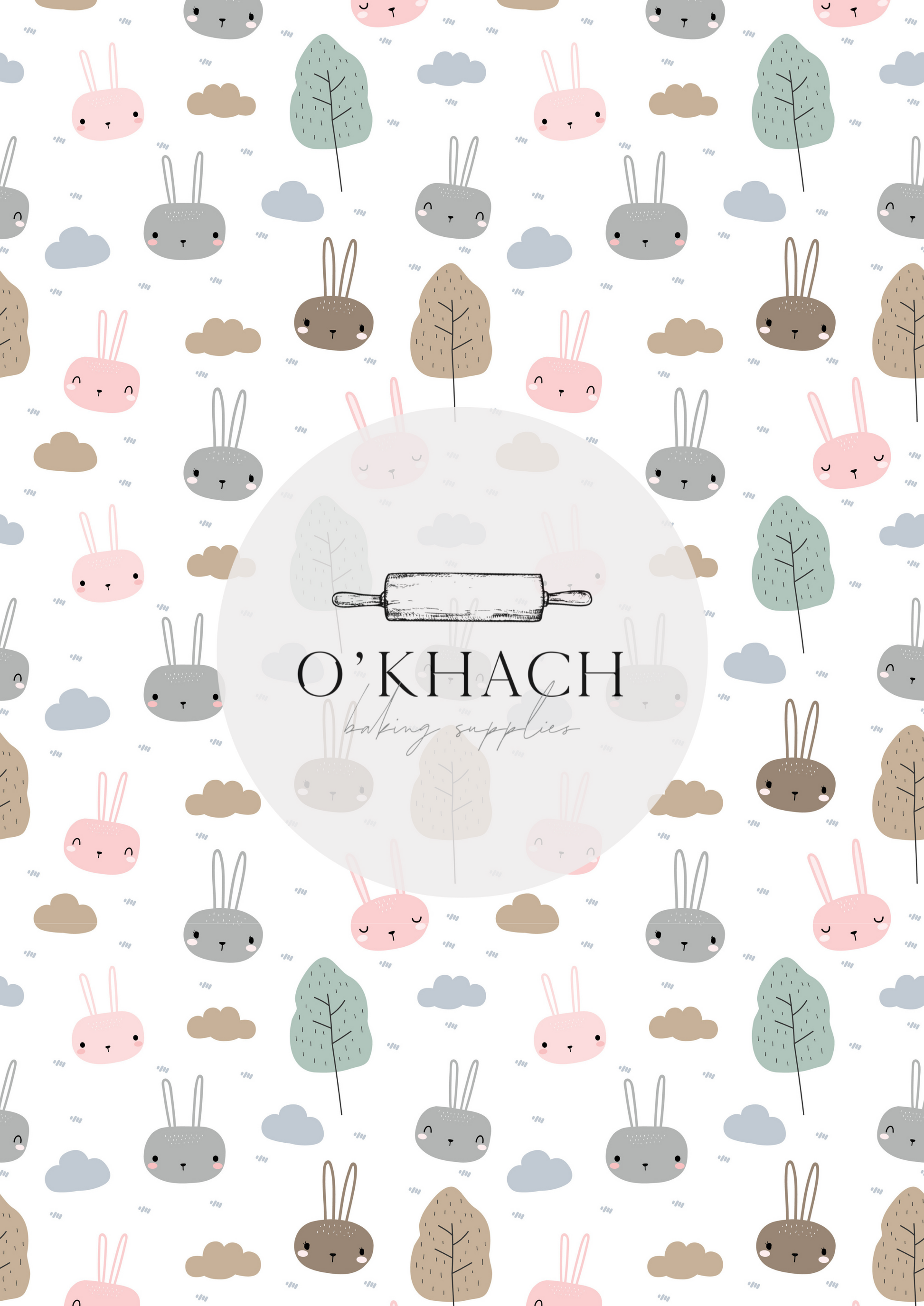 Easter Pattern No.72 - Edible Image - Premium Edible Image from O'Khach Baking Supplies - Just $16.99! Shop now at O'Khach Baking Supplies