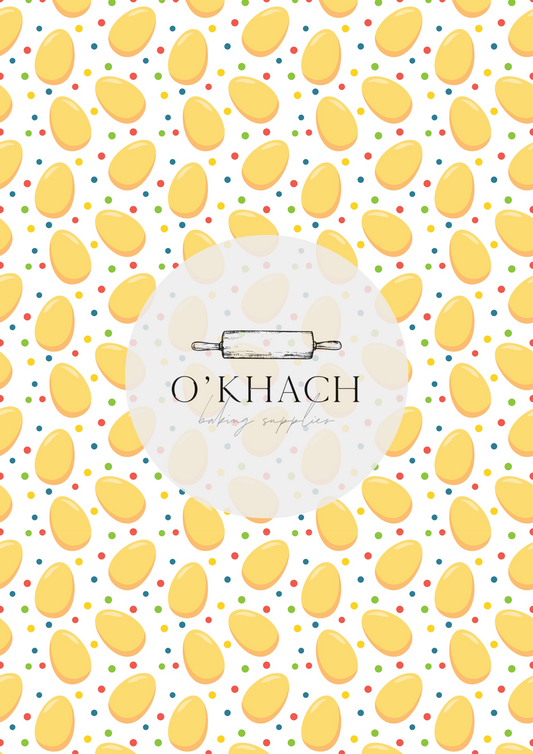 Easter Pattern No.78 - Edible Image - Premium Edible Image from O'Khach Baking Supplies - Just $16.99! Shop now at O'Khach Baking Supplies