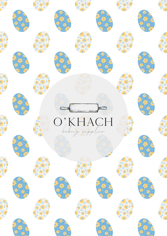 Easter Pattern No.79 - Edible Image - Premium Edible Image from O'Khach Baking Supplies - Just $16.99! Shop now at O'Khach Baking Supplies