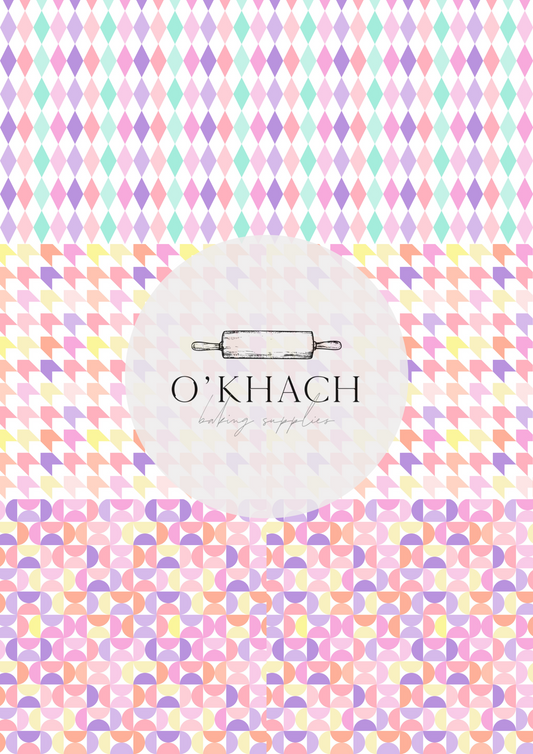 Easter Pattern No.87 - Edible Image - Premium Edible Image from O'Khach Baking Supplies - Just $16.99! Shop now at O'Khach Baking Supplies