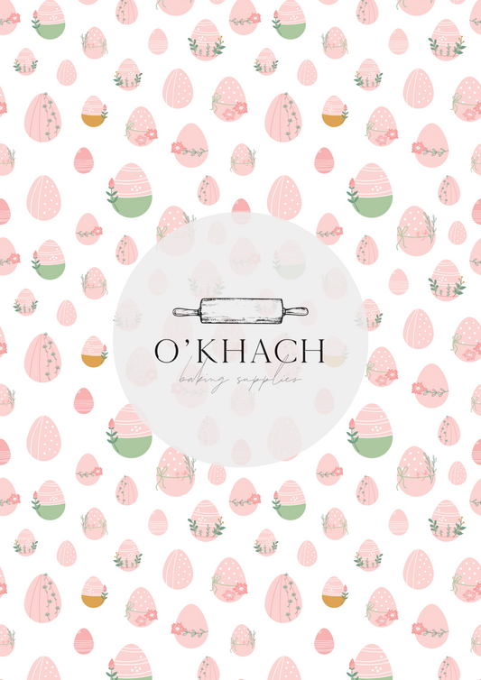 Easter Pattern No.9 - Edible Image - Premium Edible Image from O'Khach Baking Supplies - Just $16.99! Shop now at O'Khach Baking Supplies