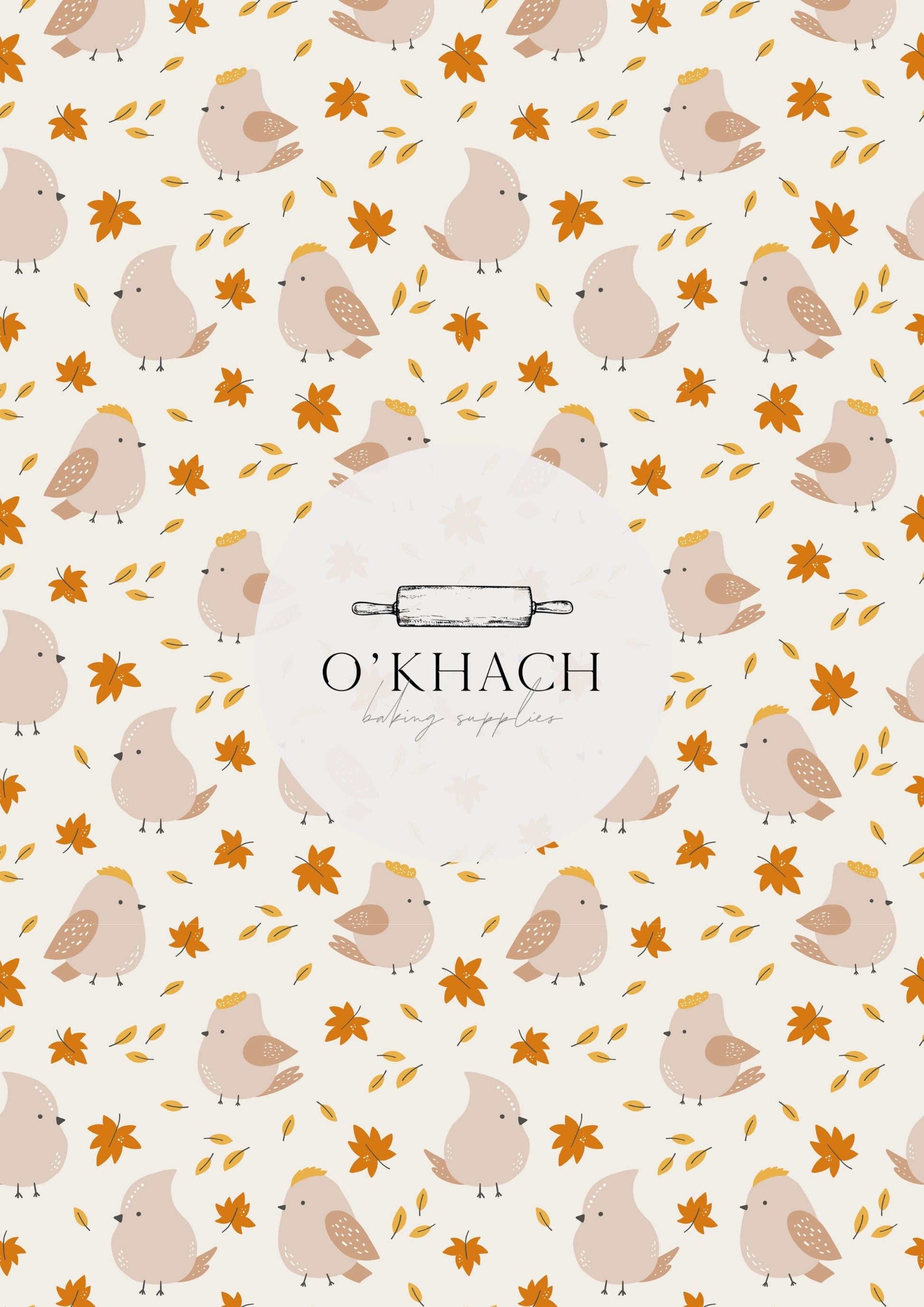 In The Woods Pattern No.10 - Edible Image - Premium Edible Image from O'Khach Baking Supplies - Just $16.99! Shop now at O'Khach Baking Supplies