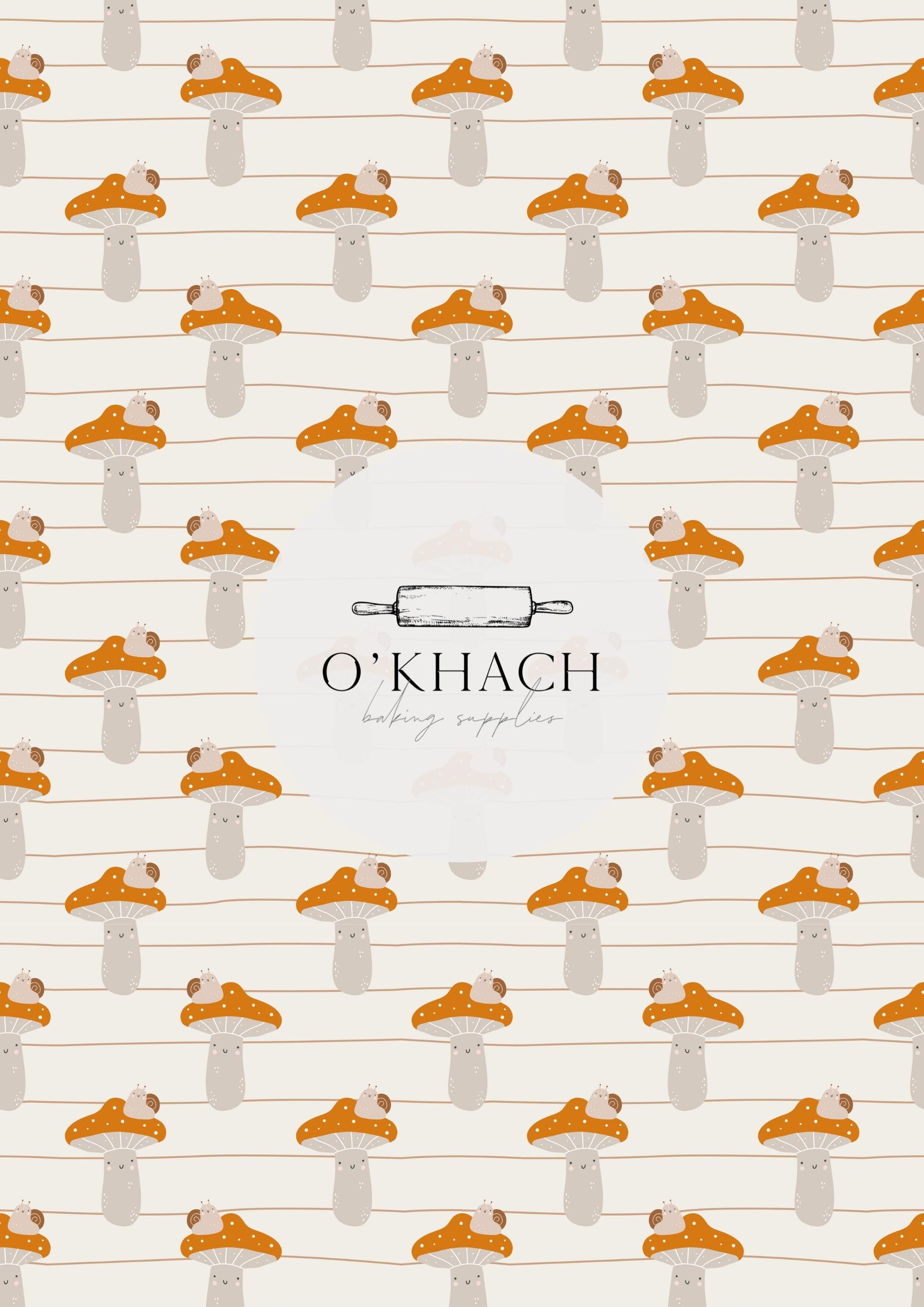 In The Woods Pattern No.13 - Edible Image - Premium Edible Image from O'Khach Baking Supplies - Just $16.99! Shop now at O'Khach Baking Supplies