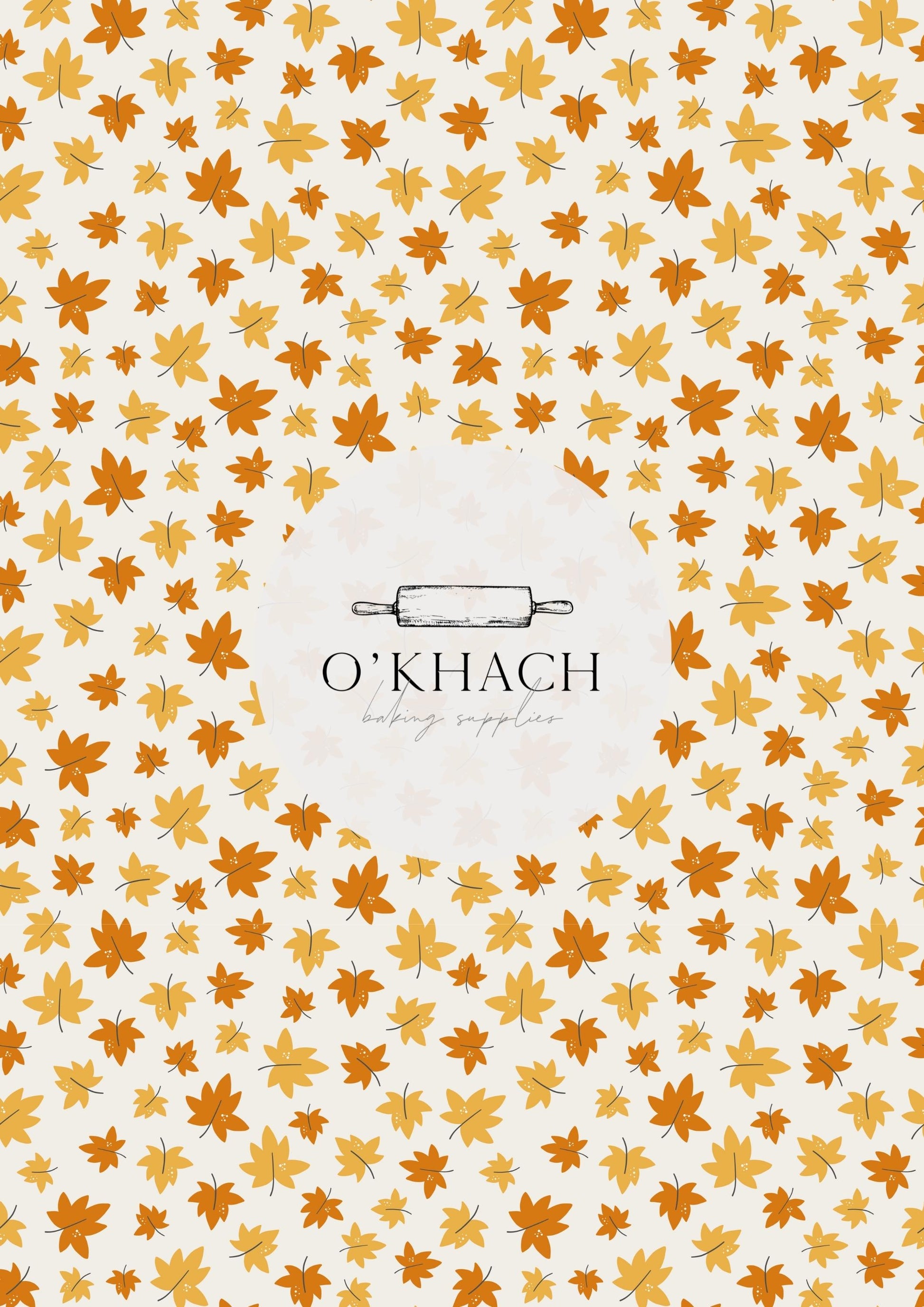 In The Woods Pattern No.17 - Edible Image - Premium Edible Image from O'Khach Baking Supplies - Just $16.99! Shop now at O'Khach Baking Supplies