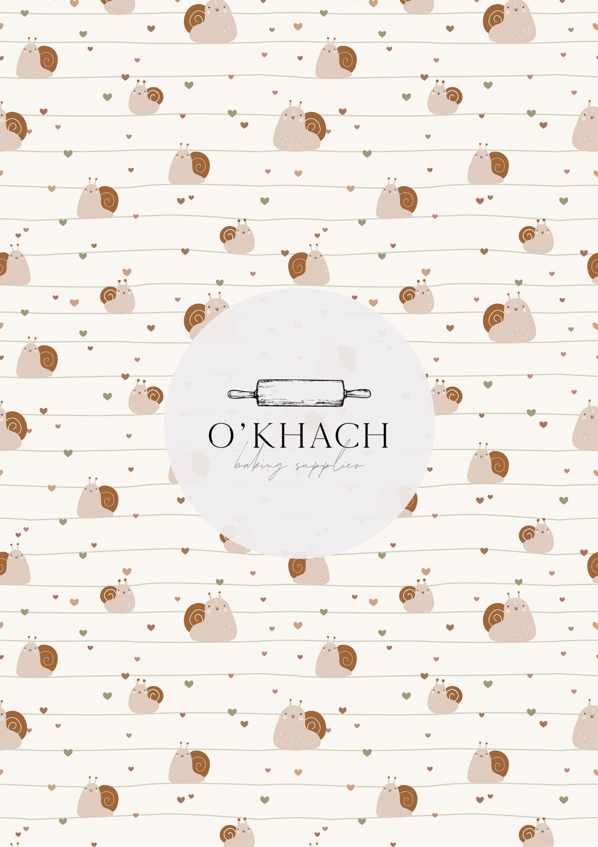 In The Woods Pattern No.9 - Edible Image - Premium Edible Image from O'Khach Baking Supplies - Just $16.99! Shop now at O'Khach Baking Supplies