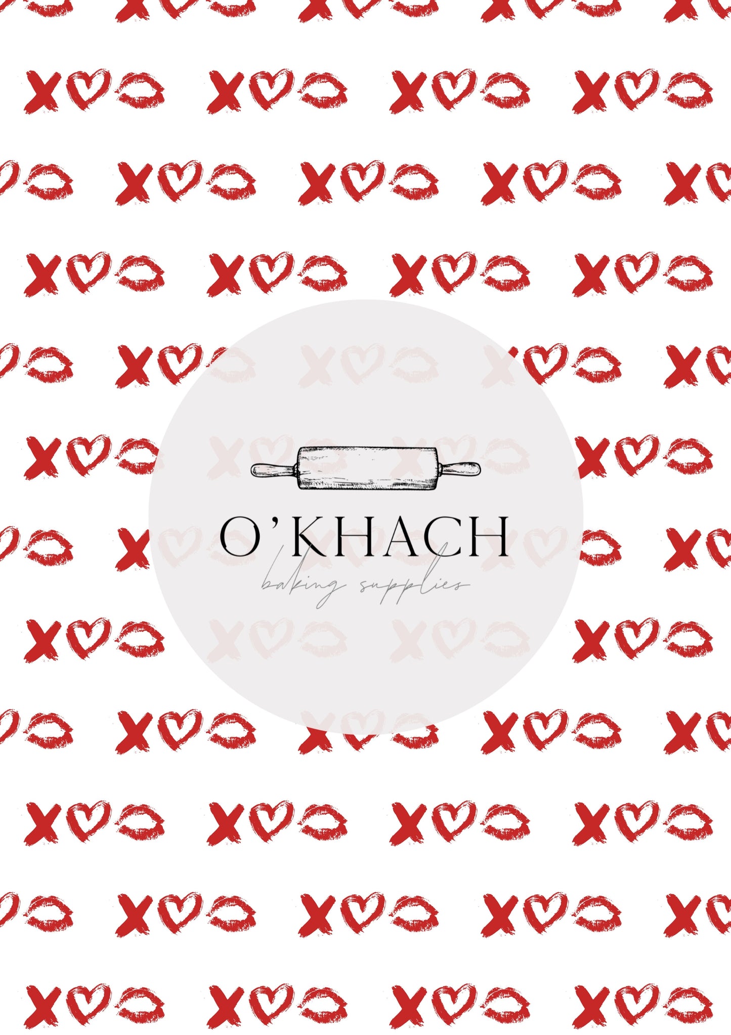 Love Details Pattern No.106 - Edible Image - Premium Edible Image from O'Khach Baking Supplies - Just $16.99! Shop now at O'Khach Baking Supplies