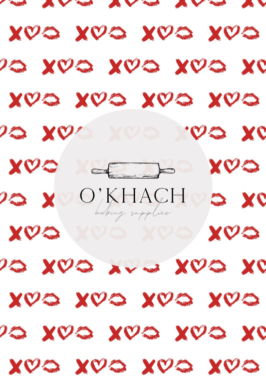 Love Details Pattern No.106 - Edible Image - Premium Edible Image from O'Khach Baking Supplies - Just $16.99! Shop now at O'Khach Baking Supplies