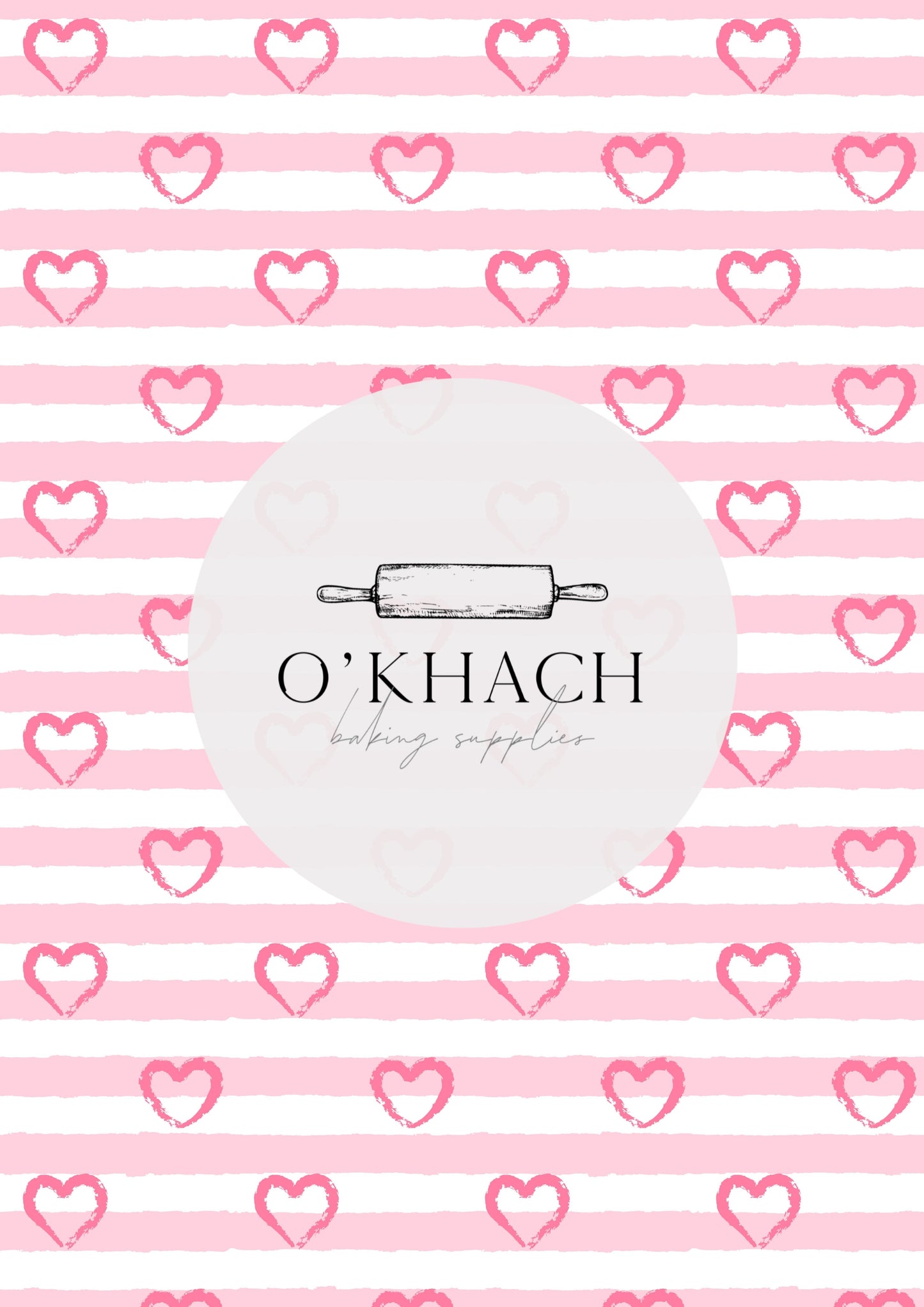 Love Details Pattern No.125 - Edible Image - Premium Edible Image from O'Khach Baking Supplies - Just $16.99! Shop now at O'Khach Baking Supplies