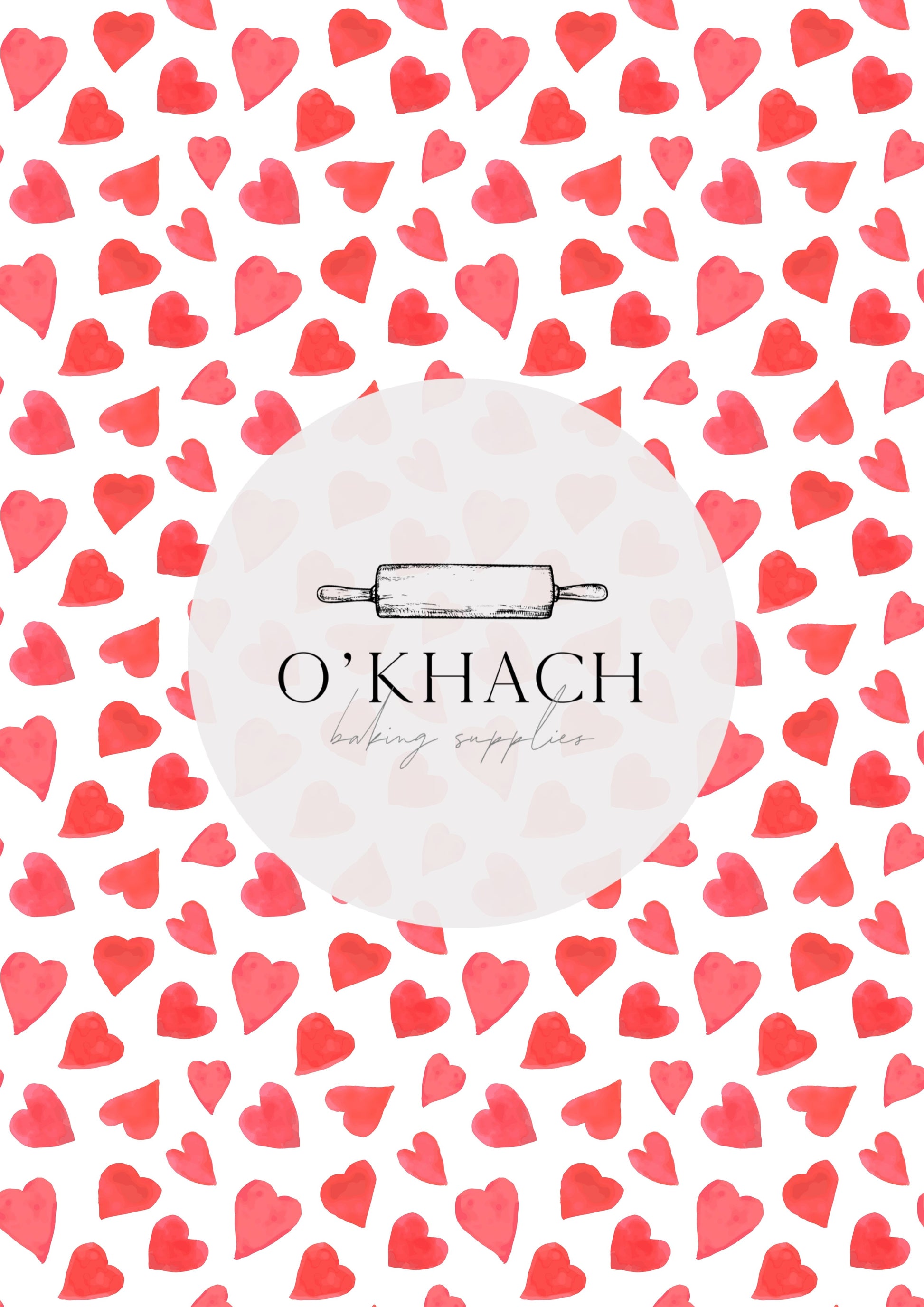 Love Details Pattern No.127 - Edible Image - Premium Edible Image from O'Khach Baking Supplies - Just $16.99! Shop now at O'Khach Baking Supplies