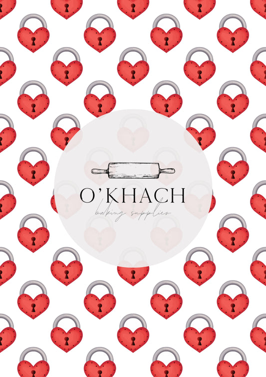 Love Details Pattern No.150 - Edible Image - Premium Edible Image from O'Khach Baking Supplies - Just $16.99! Shop now at O'Khach Baking Supplies