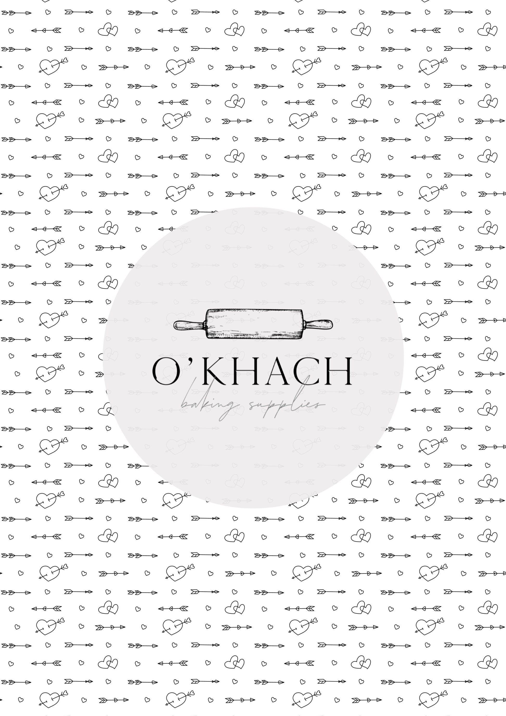 Love Details Pattern No.155 - Edible Image - Premium Edible Image from O'Khach Baking Supplies - Just $16.99! Shop now at O'Khach Baking Supplies