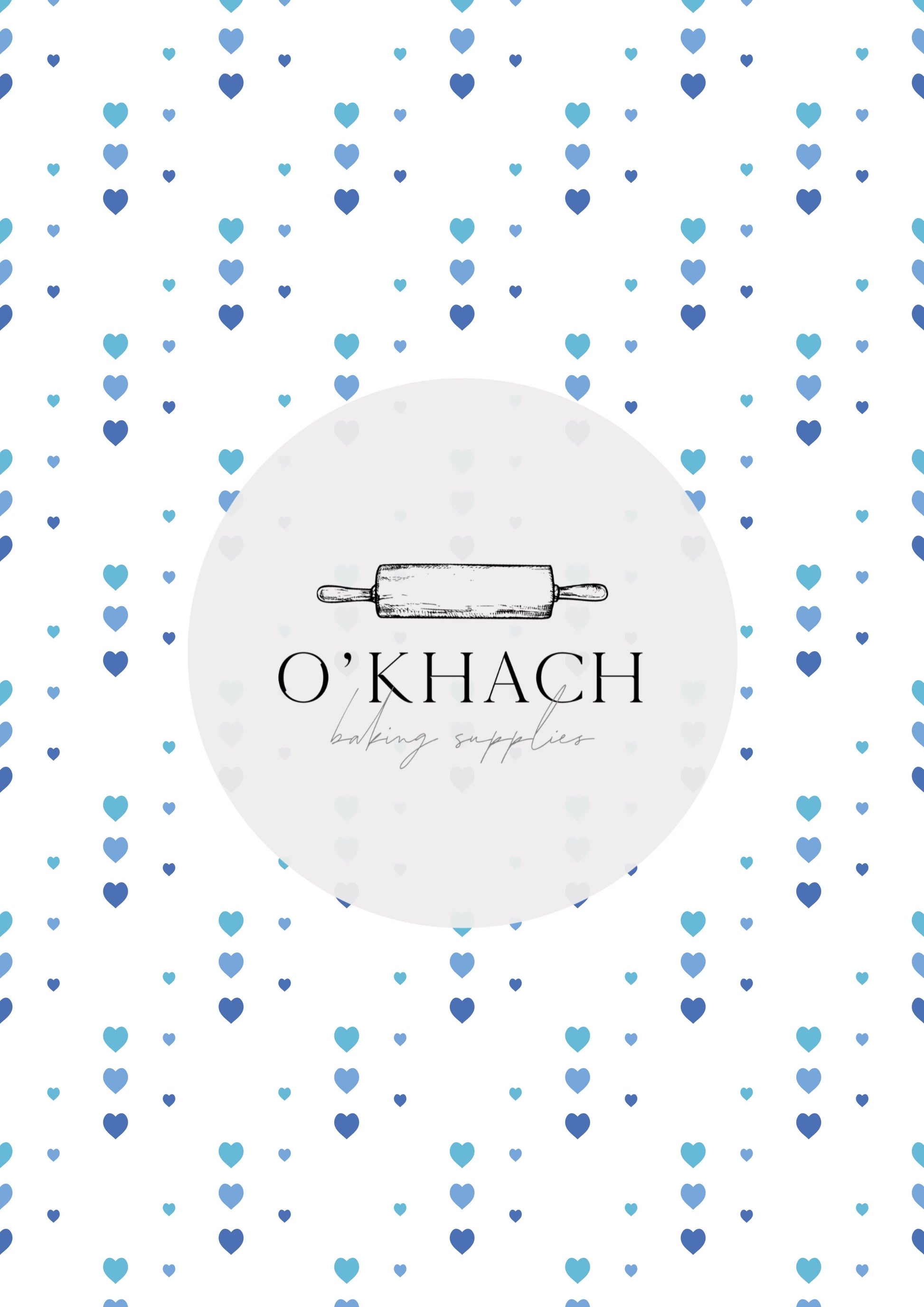 Love Details Pattern No.159 - Edible Image - Premium Edible Image from O'Khach Baking Supplies - Just $16.99! Shop now at O'Khach Baking Supplies