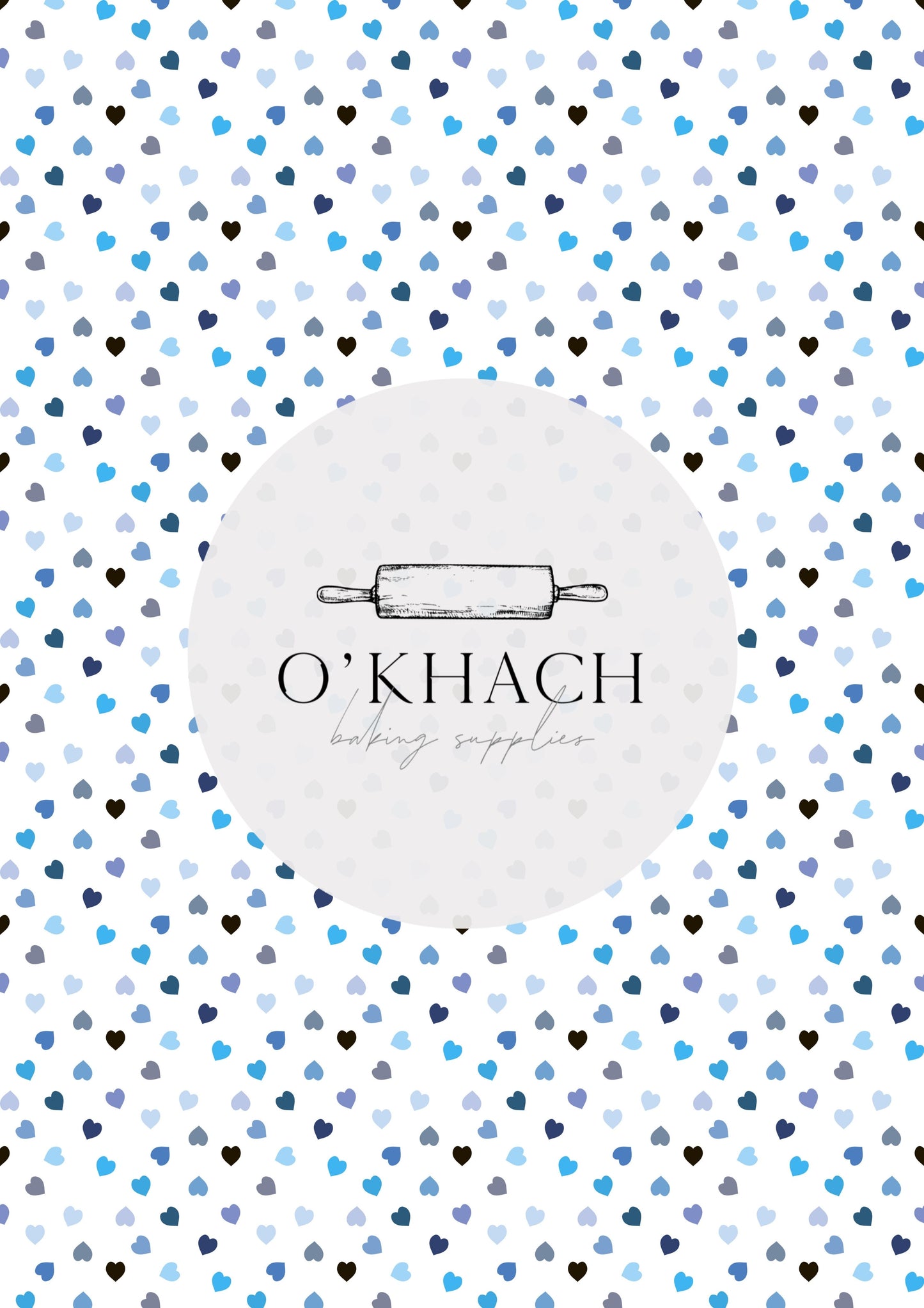 Love Details Pattern No.160 - Edible Image - Premium Edible Image from O'Khach Baking Supplies - Just $16.99! Shop now at O'Khach Baking Supplies