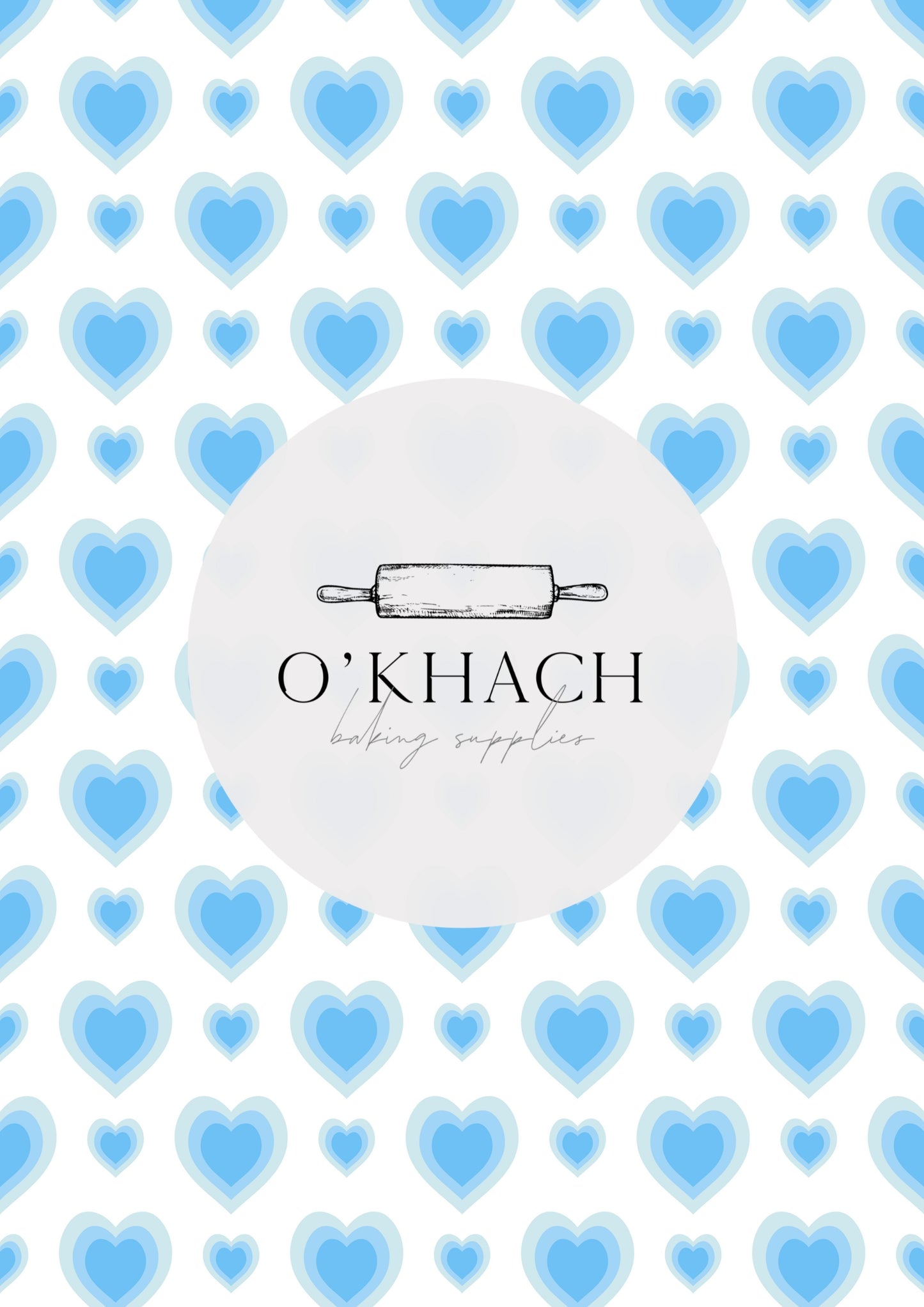 Love Details Pattern No.161 - Edible Image - Premium Edible Image from O'Khach Baking Supplies - Just $16.99! Shop now at O'Khach Baking Supplies