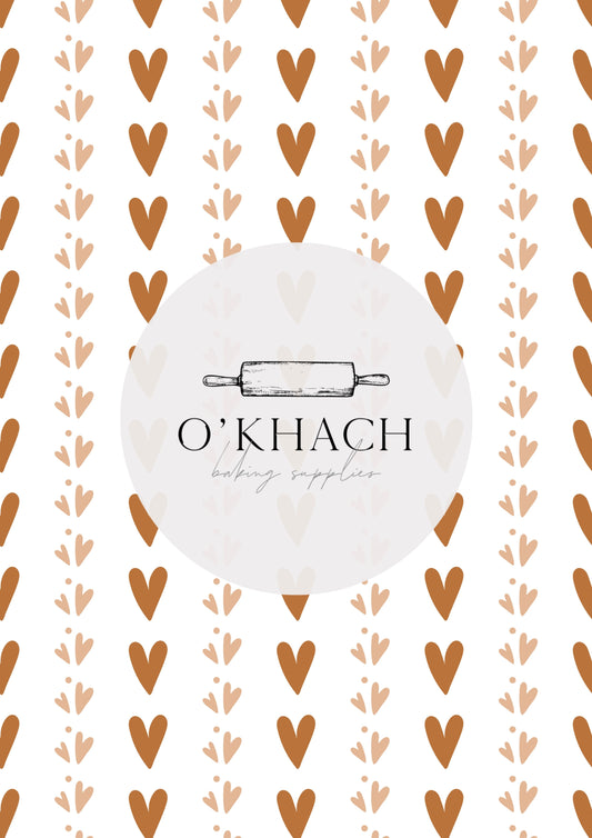 Love Details Pattern No.162 - Edible Image - Premium Edible Image from O'Khach Baking Supplies - Just $16.99! Shop now at O'Khach Baking Supplies