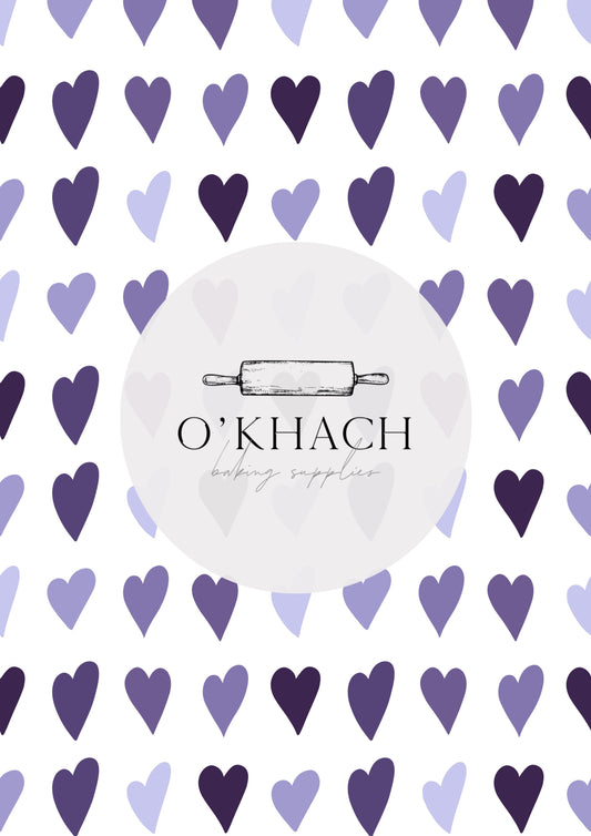 Love Details Pattern No.163 - Edible Image - Premium Edible Image from O'Khach Baking Supplies - Just $16.99! Shop now at O'Khach Baking Supplies