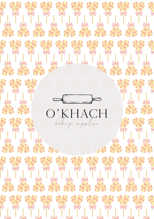 Love Details Pattern No.172 - Edible Image - Premium Edible Image from O'Khach Baking Supplies - Just $16.99! Shop now at O'Khach Baking Supplies