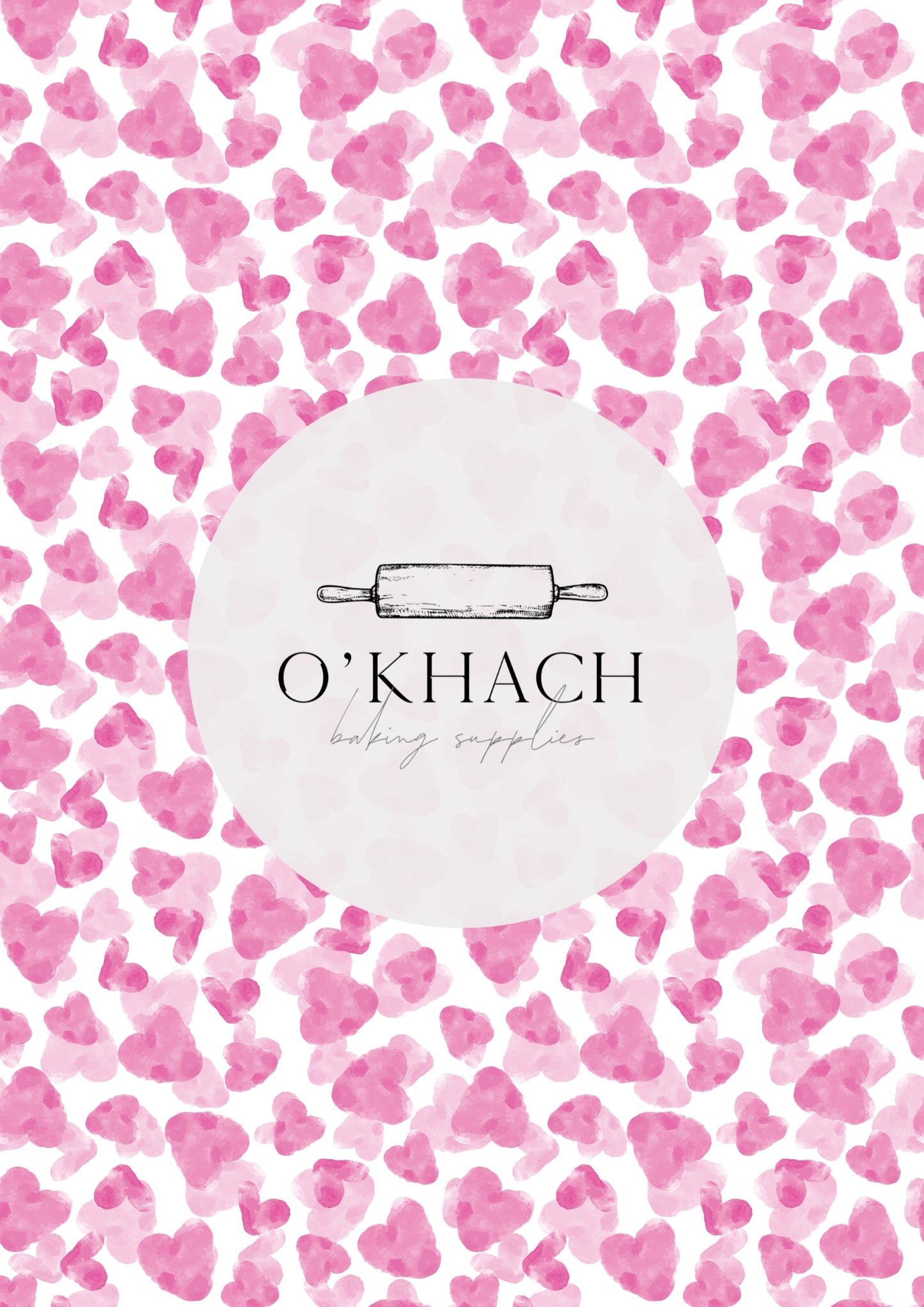 Love Details Pattern No.174 - Edible Image - Premium Edible Image from O'Khach Baking Supplies - Just $16.99! Shop now at O'Khach Baking Supplies