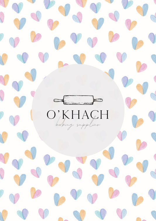 Love Details Pattern No.176 - Edible Image - Premium Edible Image from O'Khach Baking Supplies - Just $16.99! Shop now at O'Khach Baking Supplies