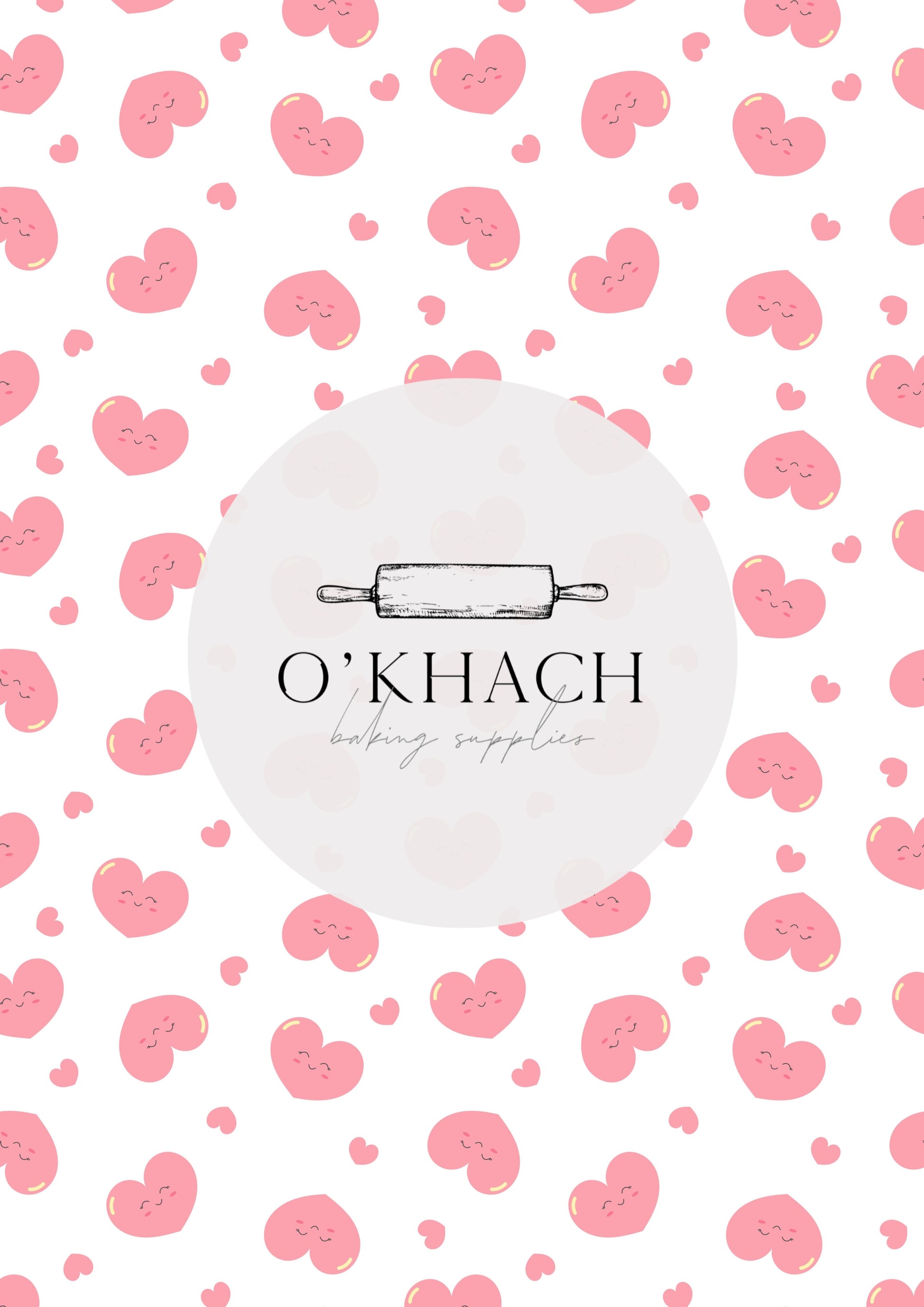 Love Details Pattern No.179 - Edible Image - Premium Edible Image from O'Khach Baking Supplies - Just $16.99! Shop now at O'Khach Baking Supplies