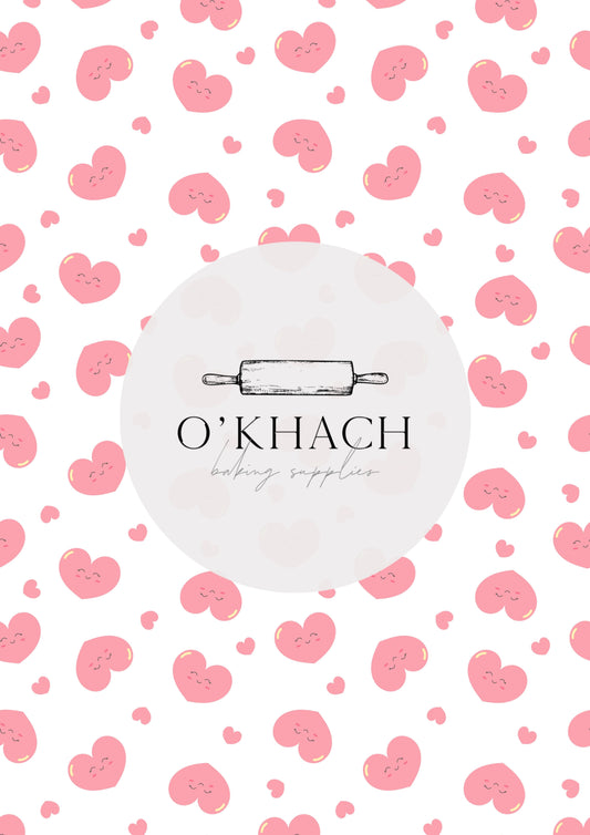 Love Details Pattern No.179 - Edible Image - Premium Edible Image from O'Khach Baking Supplies - Just $16.99! Shop now at O'Khach Baking Supplies