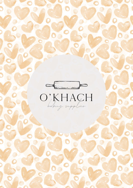 Love Details Pattern No.185 - Edible Image - Premium Edible Image from O'Khach Baking Supplies - Just $16.99! Shop now at O'Khach Baking Supplies