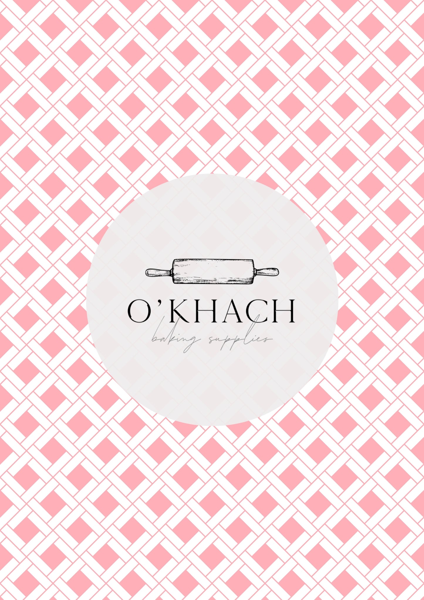 Love Details Pattern No.186 - Edible Image - Premium Edible Image from O'Khach Baking Supplies - Just $16.99! Shop now at O'Khach Baking Supplies