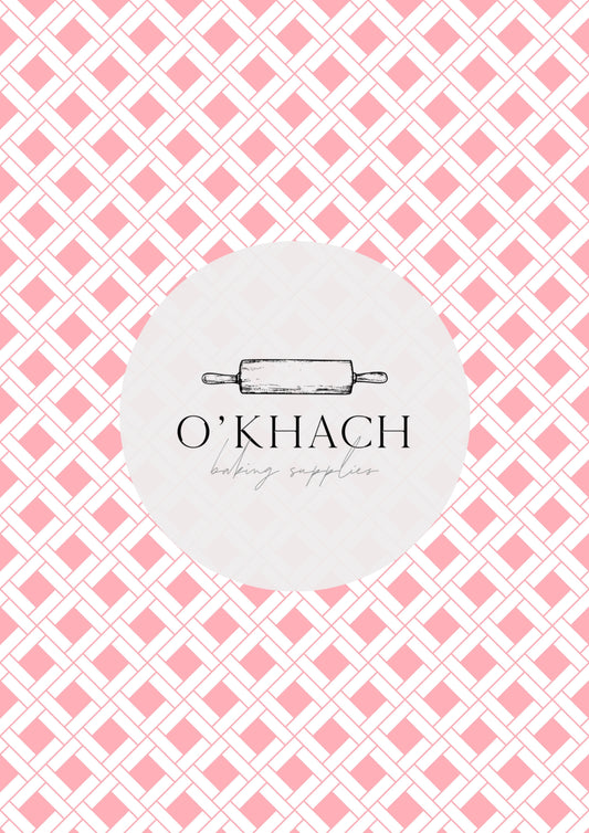 Love Details Pattern No.186 - Edible Image - Premium Edible Image from O'Khach Baking Supplies - Just $16.99! Shop now at O'Khach Baking Supplies