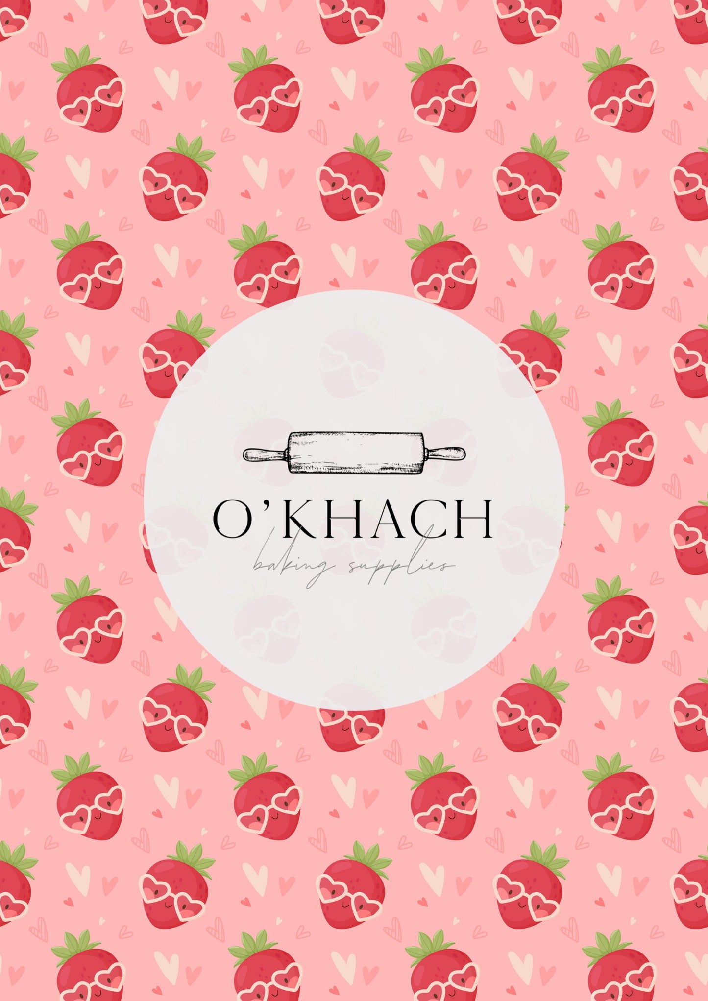 Love Details Pattern No.19 - Edible Image - Premium Edible Image from O'Khach Baking Supplies - Just $16.99! Shop now at O'Khach Baking Supplies