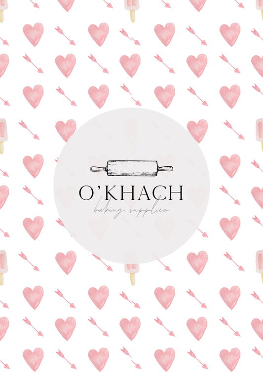 Love Details Pattern No.191 - Edible Image - Premium Edible Image from O'Khach Baking Supplies - Just $16.99! Shop now at O'Khach Baking Supplies