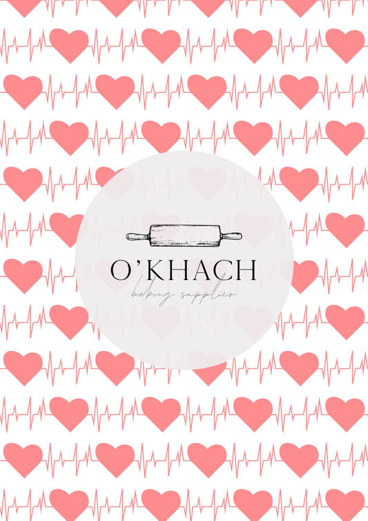 Love Details Pattern No.196 - Edible Image - Premium Edible Image from O'Khach Baking Supplies - Just $16.99! Shop now at O'Khach Baking Supplies