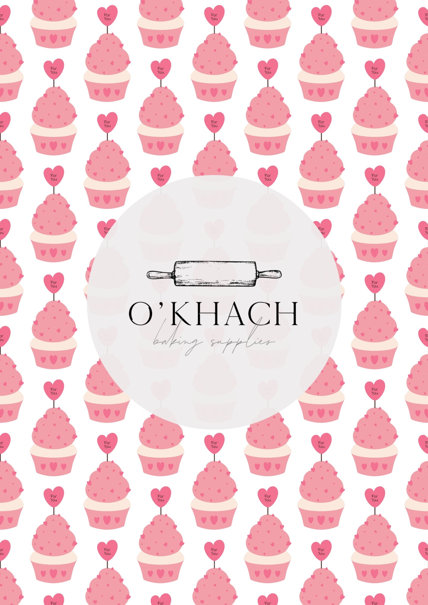 Love Details Pattern No.197 - Edible Image - Premium Edible Image from O'Khach Baking Supplies - Just $16.99! Shop now at O'Khach Baking Supplies