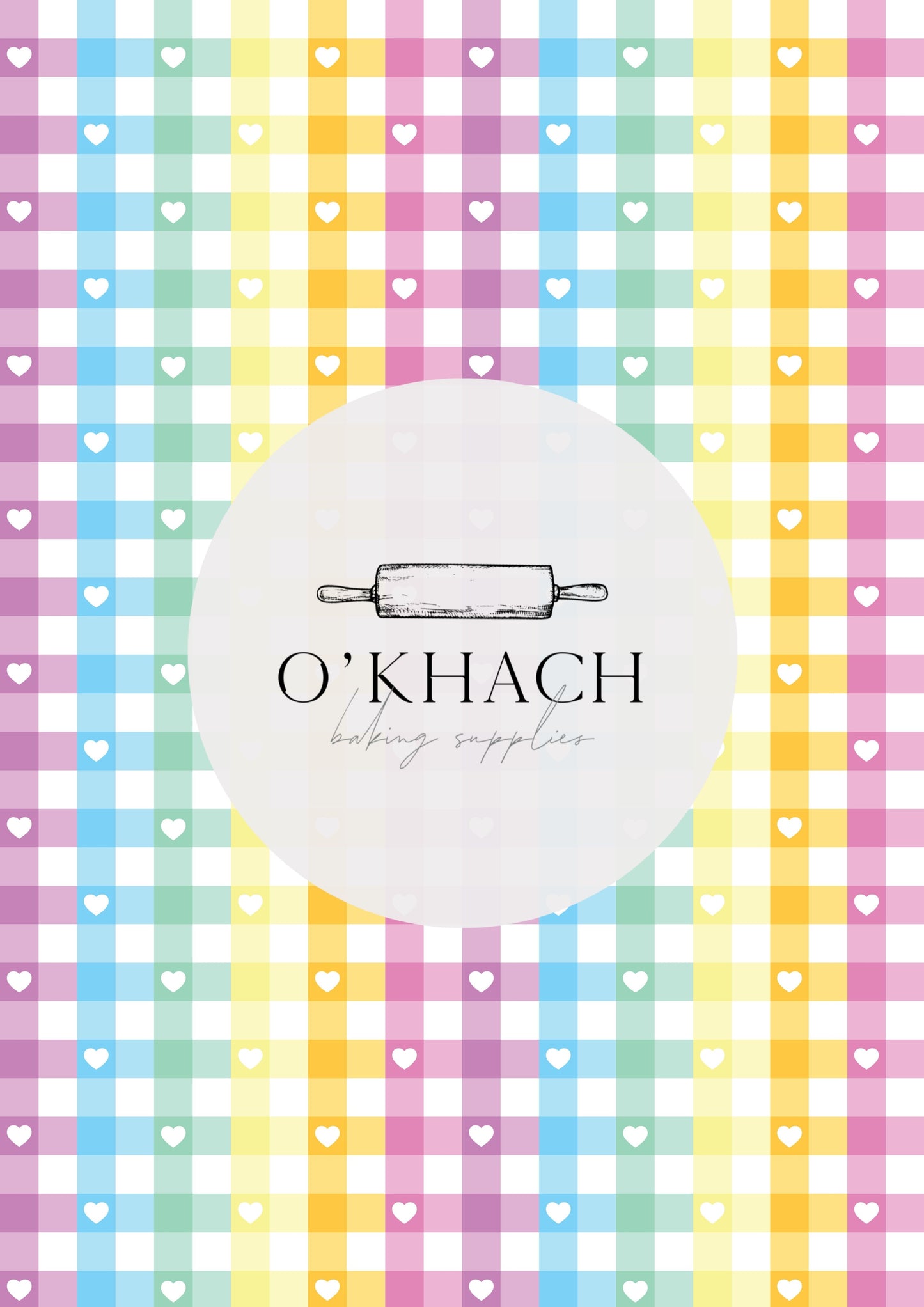 Love Details Pattern No.200 - Edible Image - Premium Edible Image from O'Khach Baking Supplies - Just $16.99! Shop now at O'Khach Baking Supplies