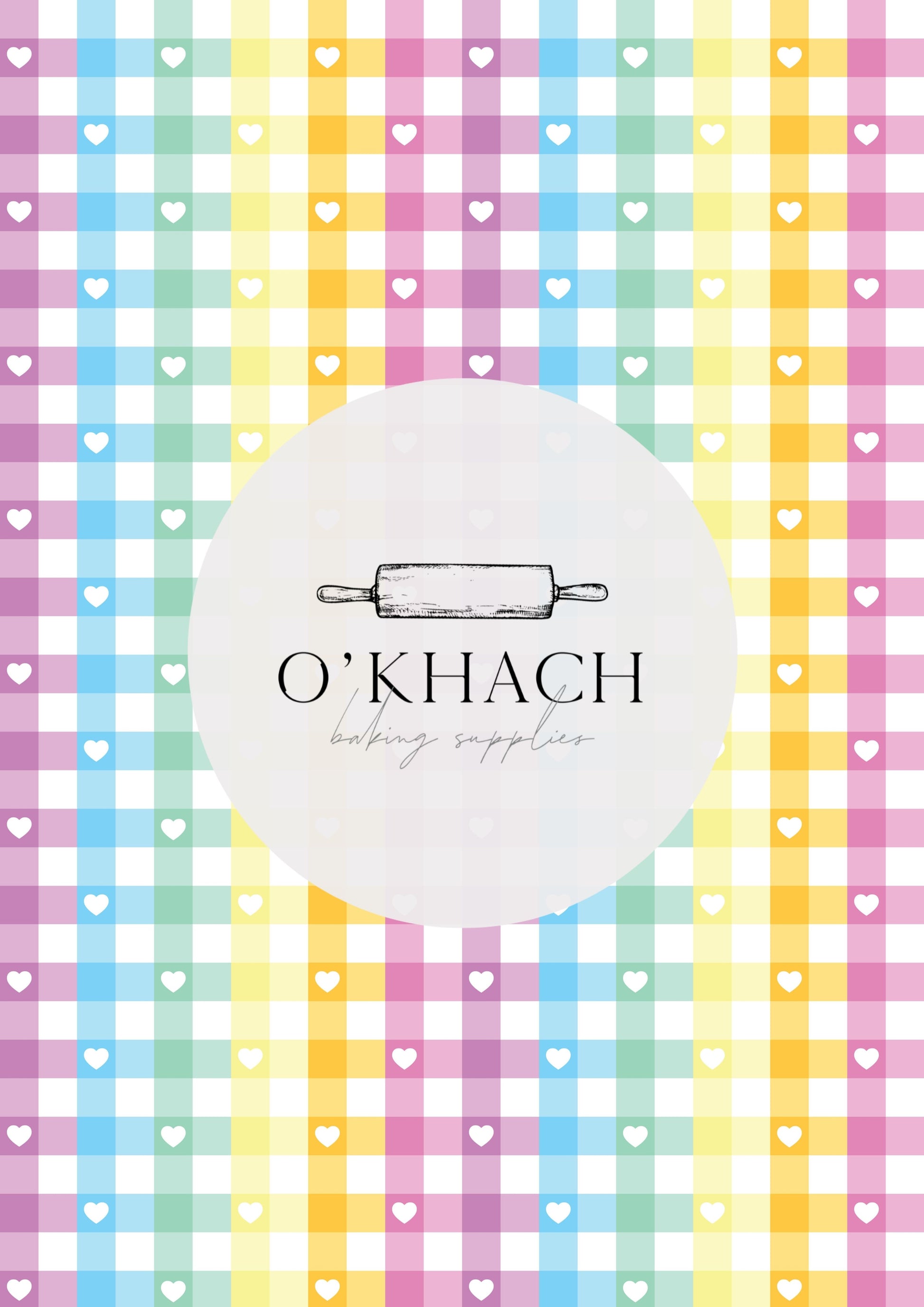 Love Details Pattern No.200 - Edible Image - Premium Edible Image from O'Khach Baking Supplies - Just $16.99! Shop now at O'Khach Baking Supplies