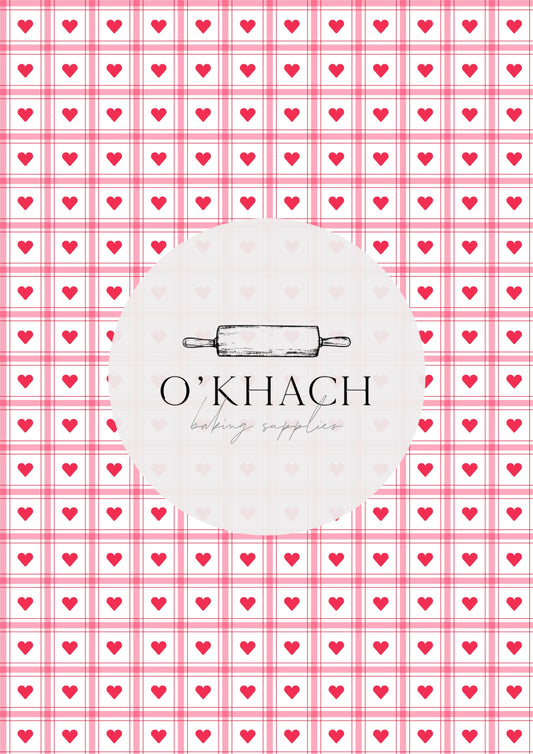 Love Details Pattern No.26 - Edible Image - Premium Edible Image from O'Khach Baking Supplies - Just $16.99! Shop now at O'Khach Baking Supplies