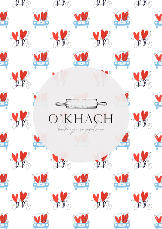 Love Details Pattern No.28 - Edible Image - Premium Edible Image from O'Khach Baking Supplies - Just $16.99! Shop now at O'Khach Baking Supplies