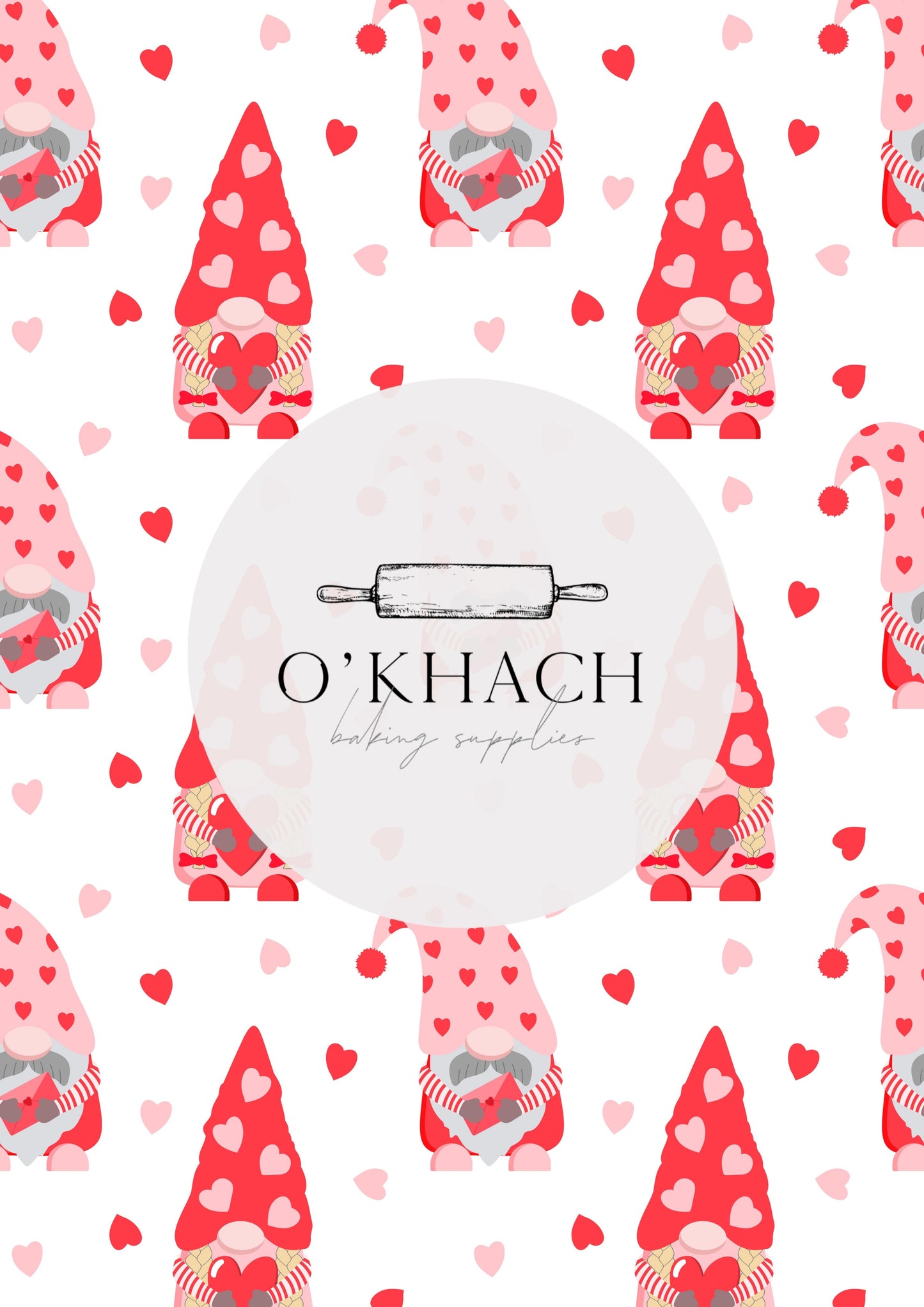 Love Details Pattern No.32 - Edible Image - Premium Edible Image from O'Khach Baking Supplies - Just $16.99! Shop now at O'Khach Baking Supplies