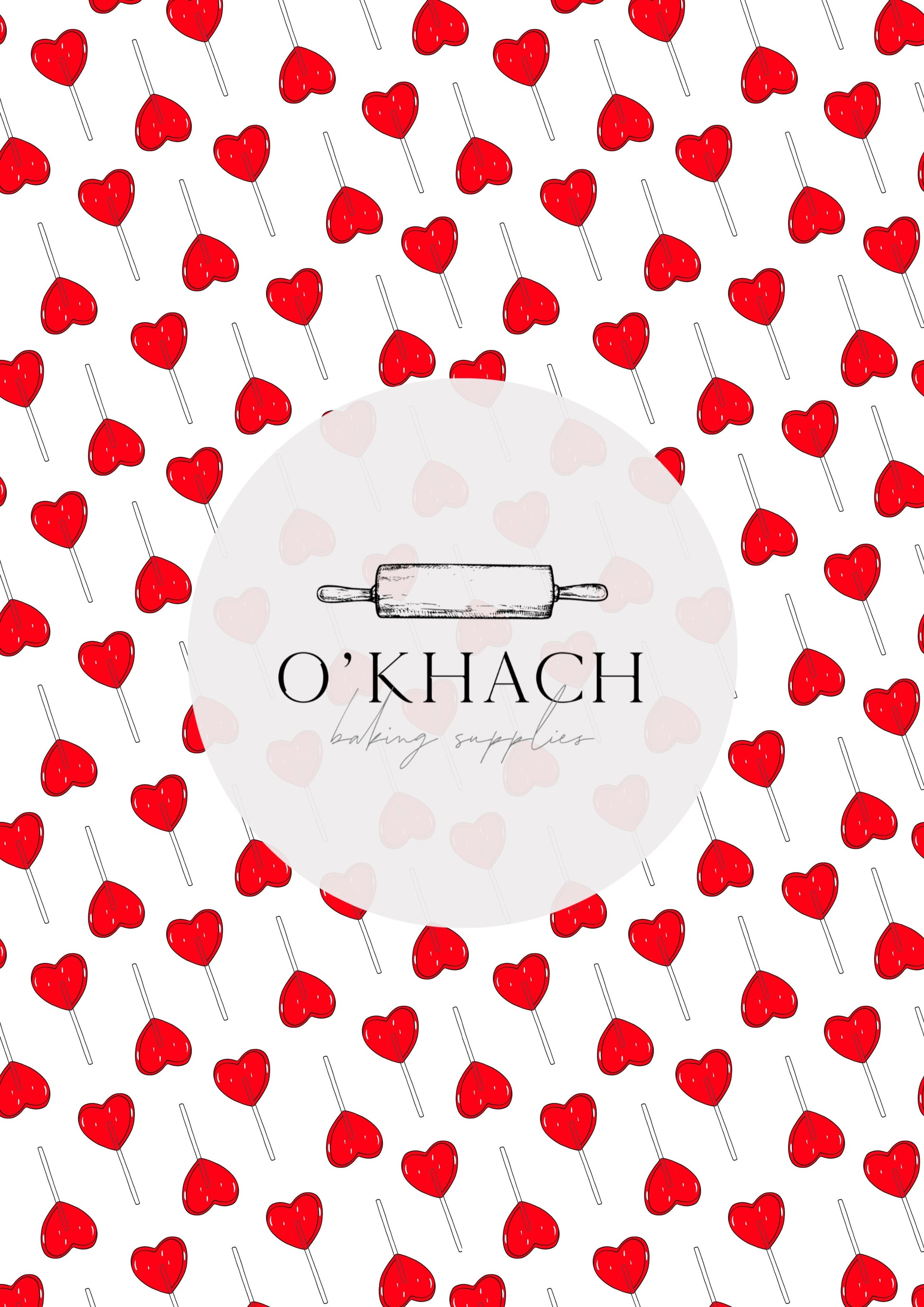 Love Details Pattern No.35 - Edible Image - Premium Edible Image from O'Khach Baking Supplies - Just $16.99! Shop now at O'Khach Baking Supplies