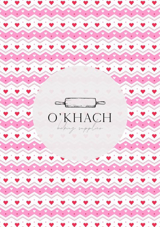 Love Details Pattern No.46 - Edible Image - Premium Edible Image from O'Khach Baking Supplies - Just $16.99! Shop now at O'Khach Baking Supplies