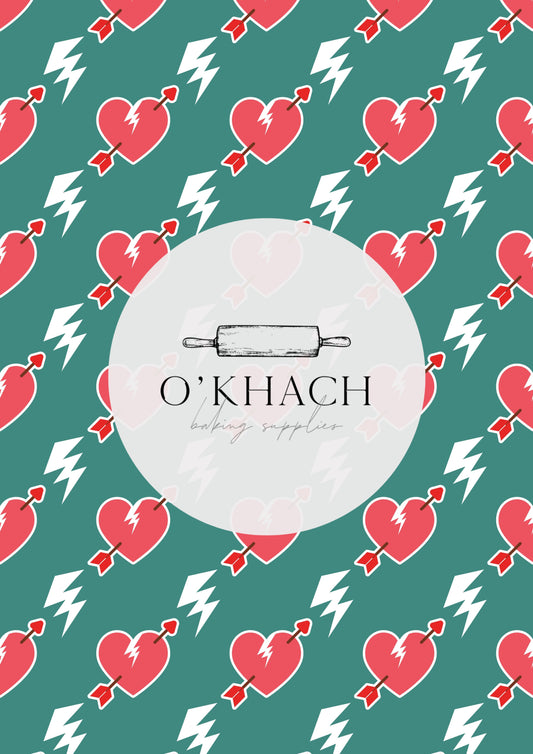 Love Details Pattern No.53 - Edible Image - Premium Edible Image from O'Khach Baking Supplies - Just $16.99! Shop now at O'Khach Baking Supplies