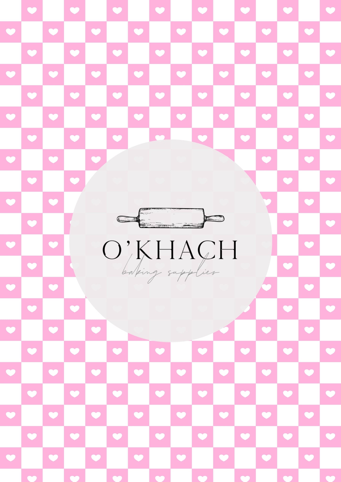 Love Details Pattern No.6 - Edible Image - Premium Edible Image from O'Khach Baking Supplies - Just $16.99! Shop now at O'Khach Baking Supplies