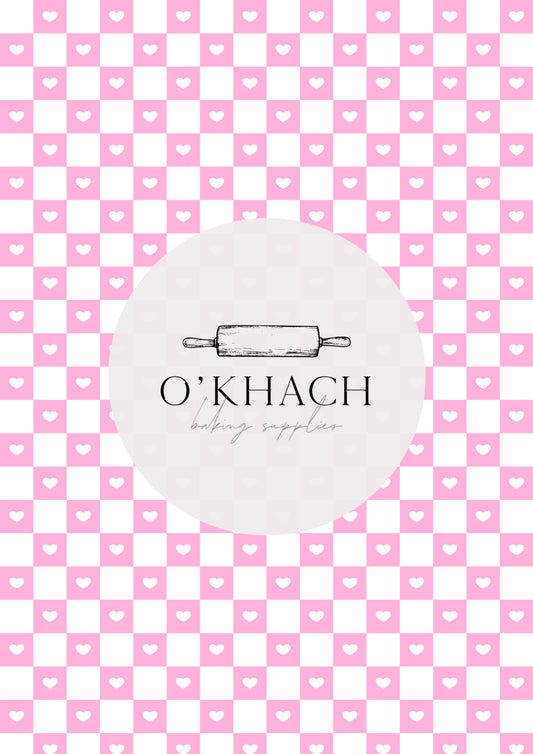 Love Details Pattern No.6 - Edible Image - Premium Edible Image from O'Khach Baking Supplies - Just $16.99! Shop now at O'Khach Baking Supplies