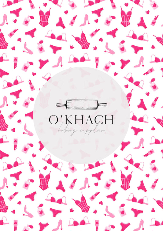 Love Details Pattern No.80 - Edible Image - Premium Edible Image from O'Khach Baking Supplies - Just $16.99! Shop now at O'Khach Baking Supplies