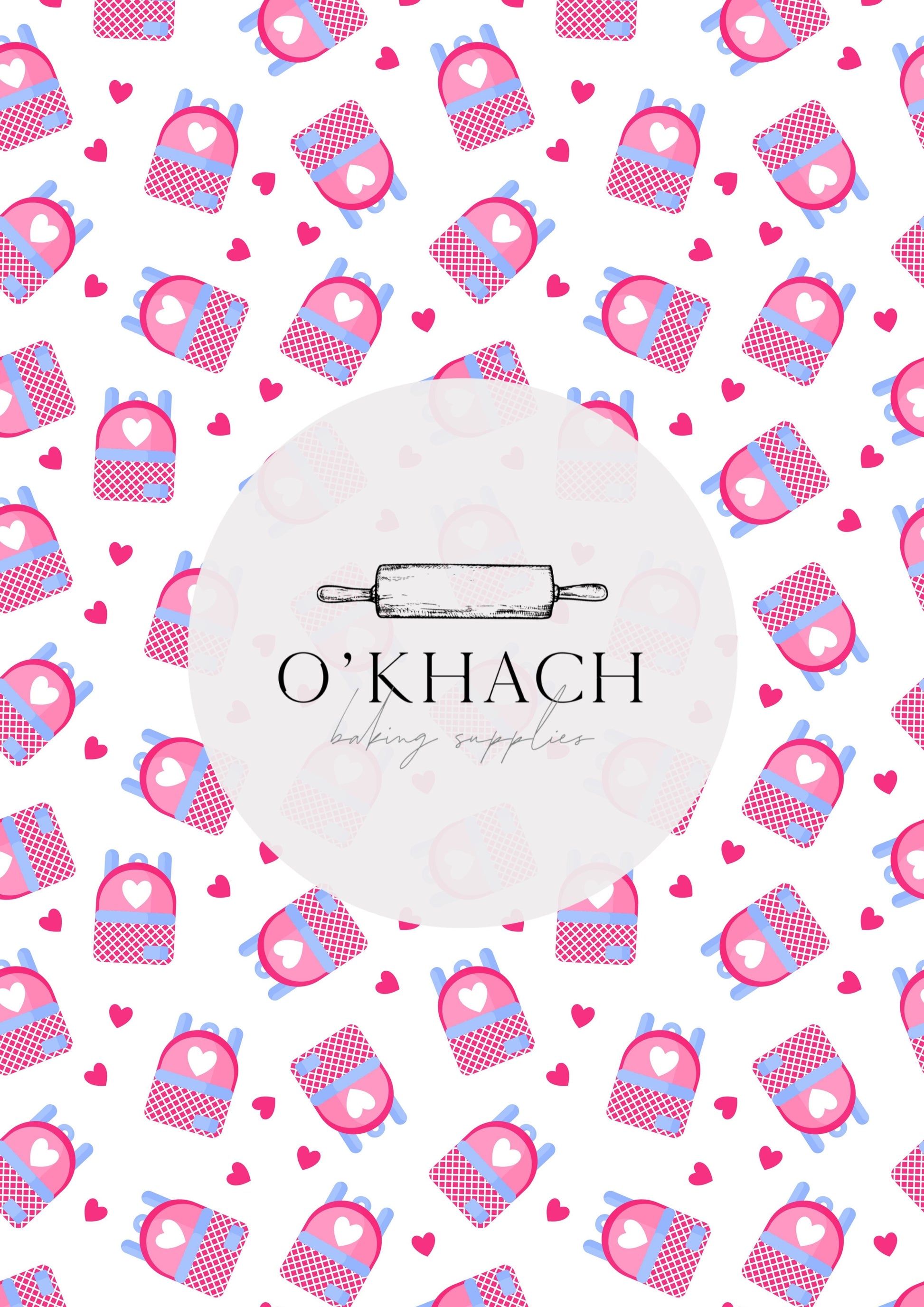 Love Details Pattern No.93 - Edible Image - Premium Edible Image from O'Khach Baking Supplies - Just $16.99! Shop now at O'Khach Baking Supplies