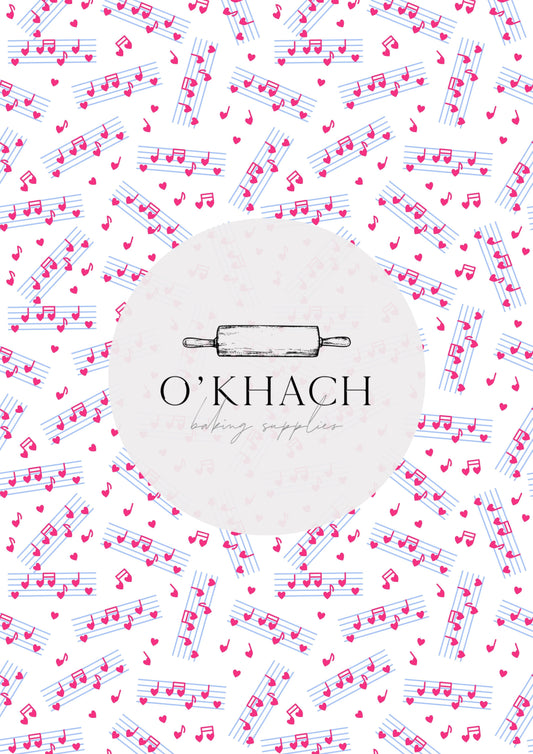 Love Details Pattern No.95 - Edible Image - Premium Edible Image from O'Khach Baking Supplies - Just $16.99! Shop now at O'Khach Baking Supplies