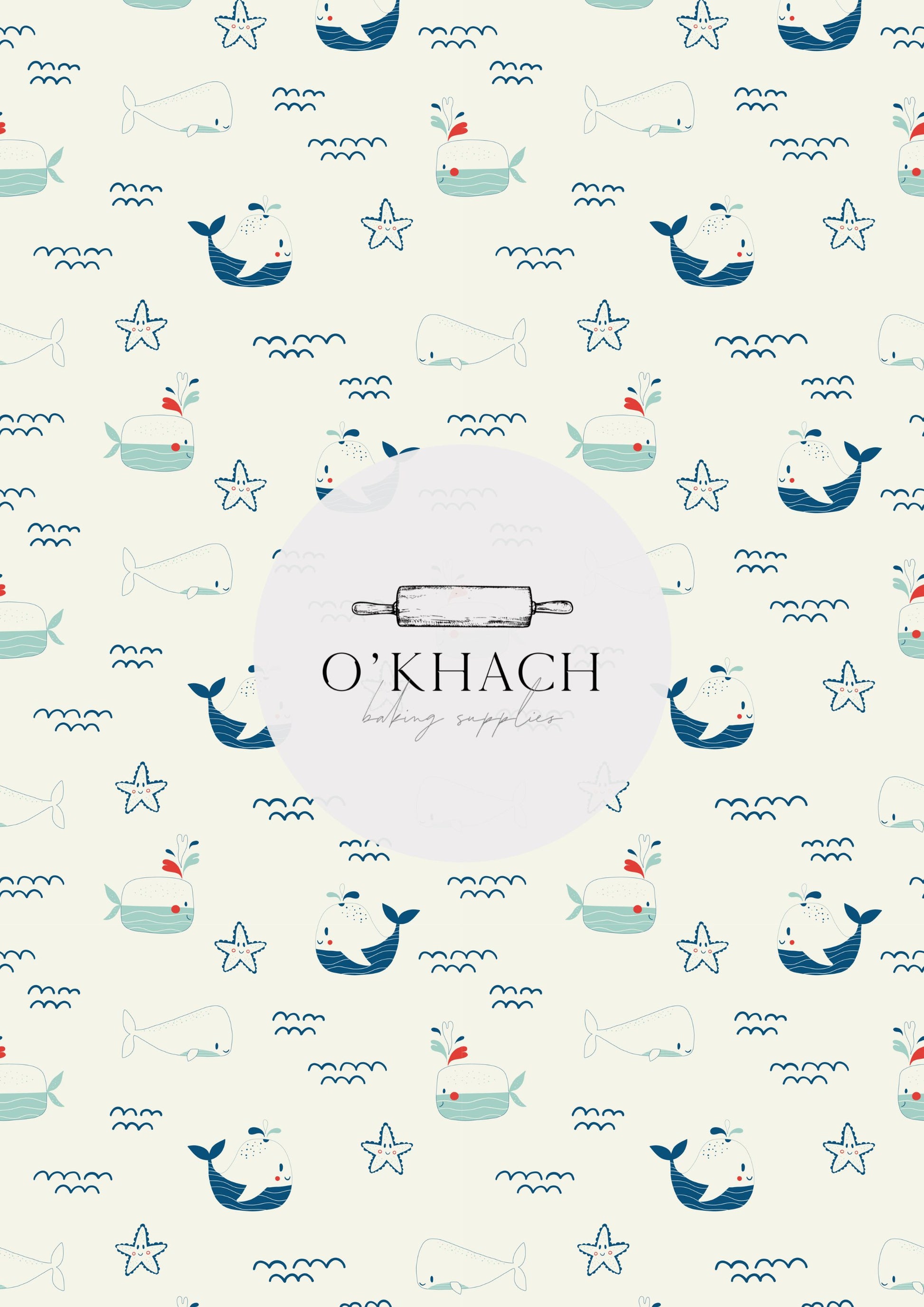 Sailor Pattern No.15 - Edible Image - Premium Edible Image from O'Khach Baking Supplies - Just $16.99! Shop now at O'Khach Baking Supplies