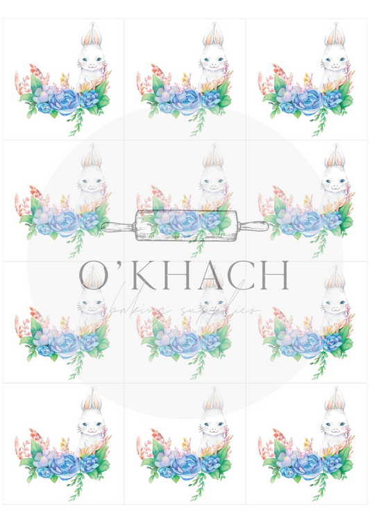 The Easter Hunt Squares No.14 - Edible Image - Premium Edible Image from O'Khach Baking Supplies - Just $16.99! Shop now at O'Khach Baking Supplies