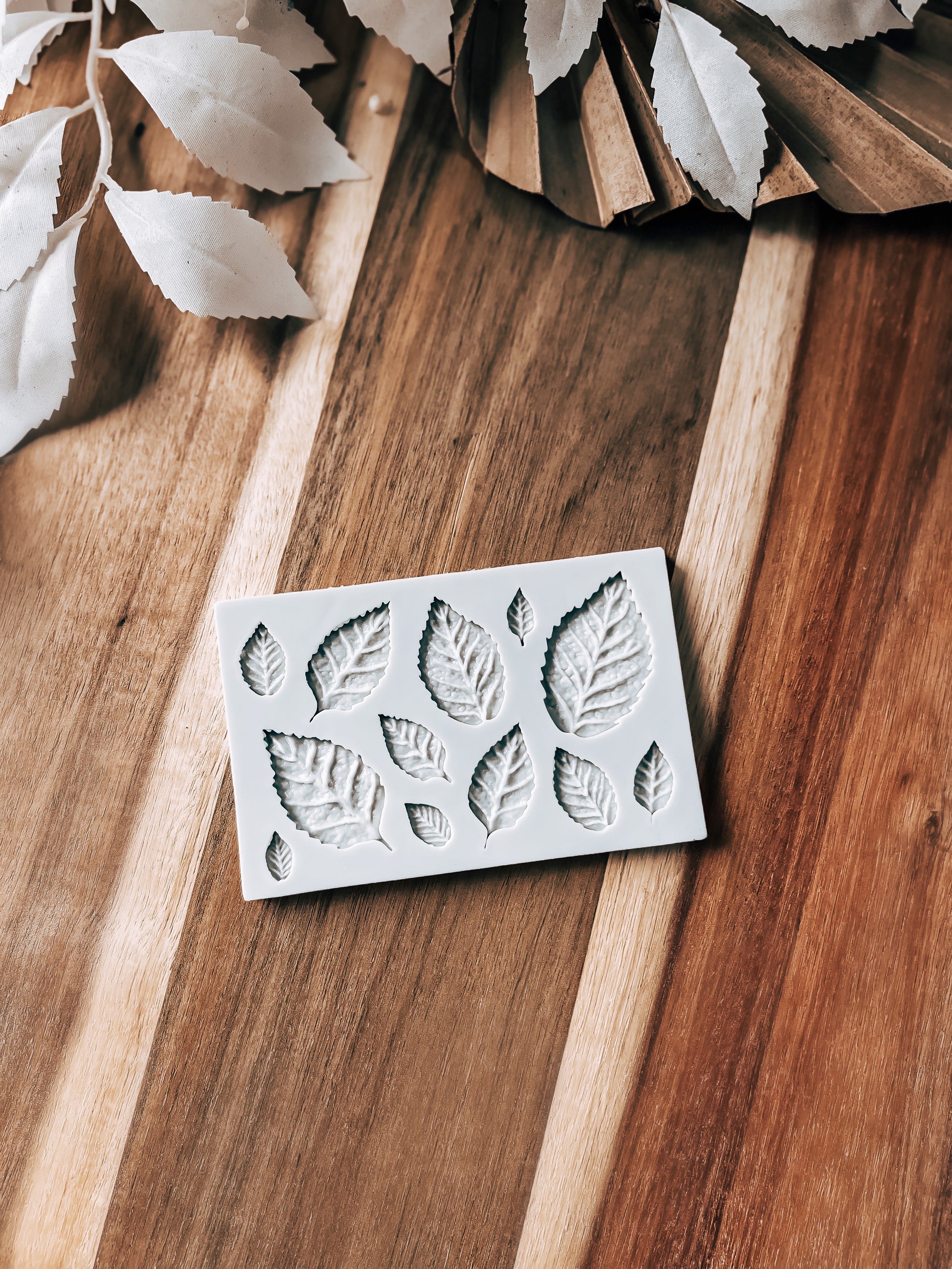 Leaves - Silicone Mould - Perfect for Fondant, Chocolate, & Cake Decorating